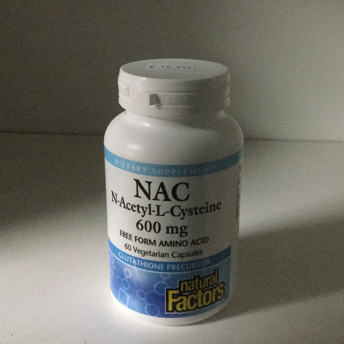 NAC (N-Acetyl-L-Cysteine) - 60 capsules